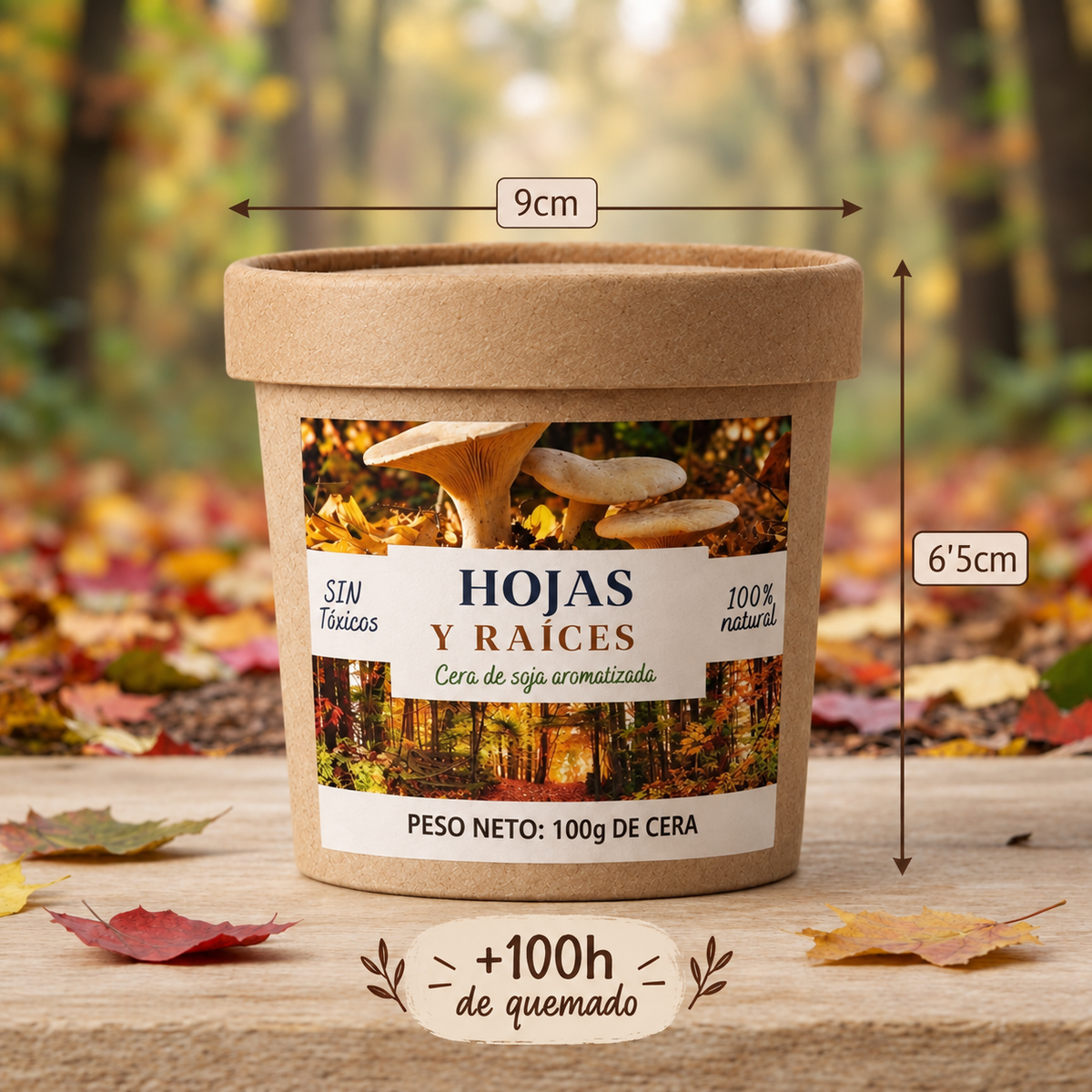 Waxmelts - Hojas y raíces (100g)