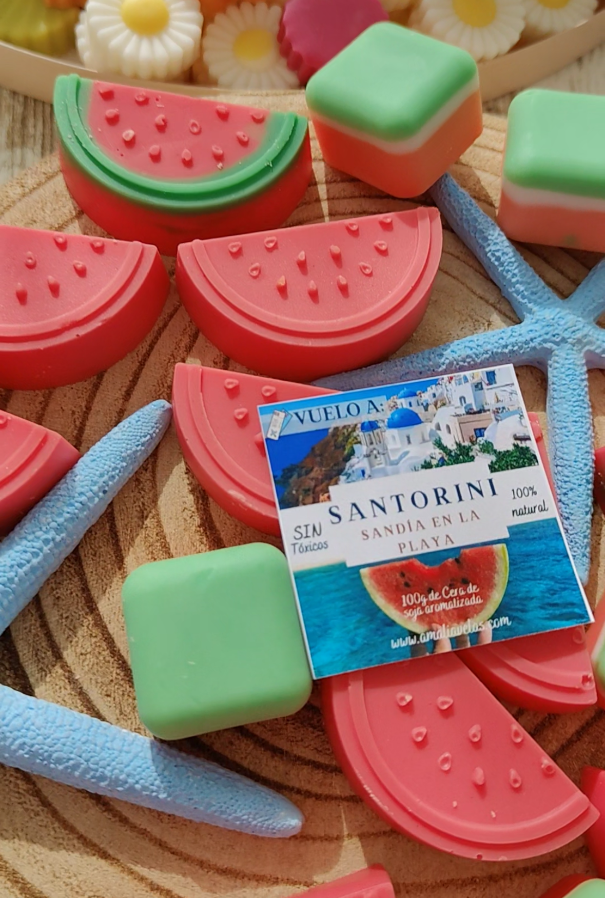 Wax melts - Santorini