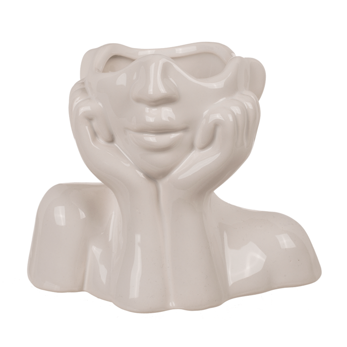 Jarrón de cerámica