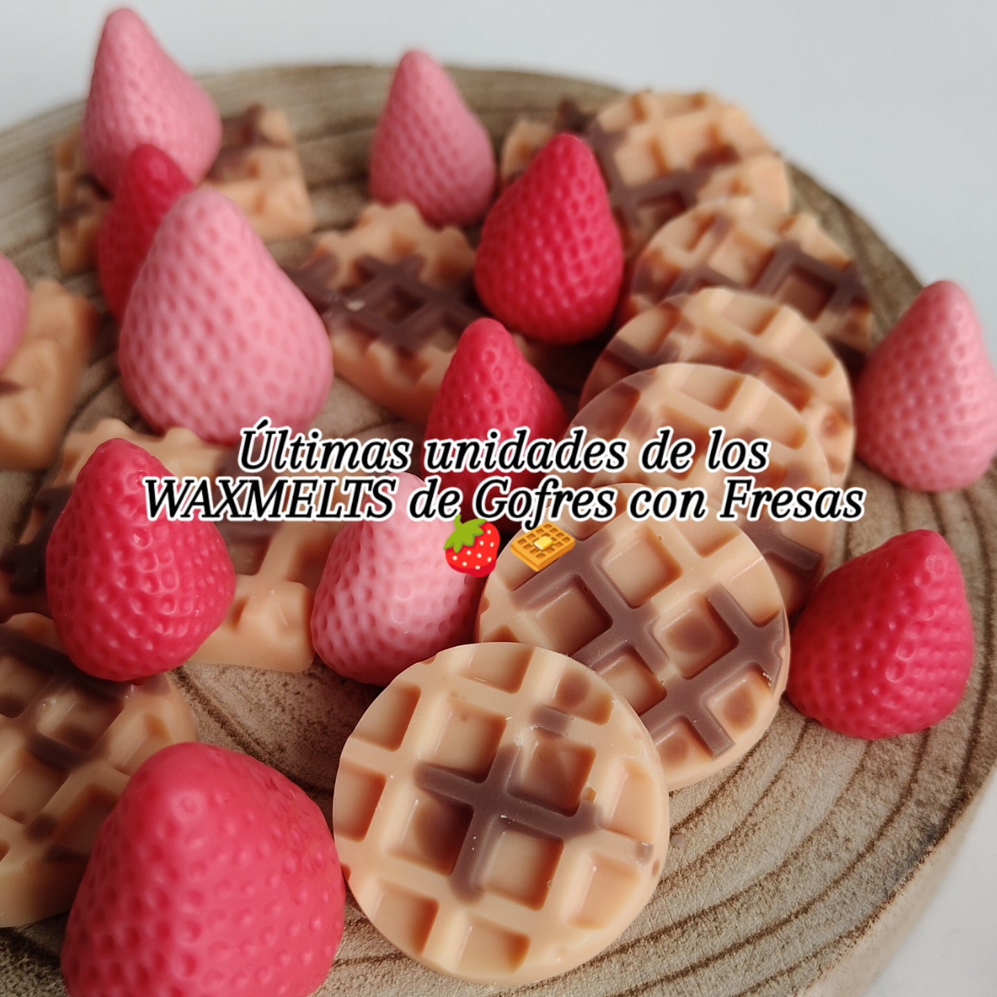 Gofres con fresas