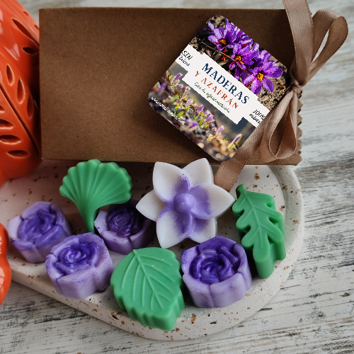 Waxmelts - Maderas y azafrán (50g)